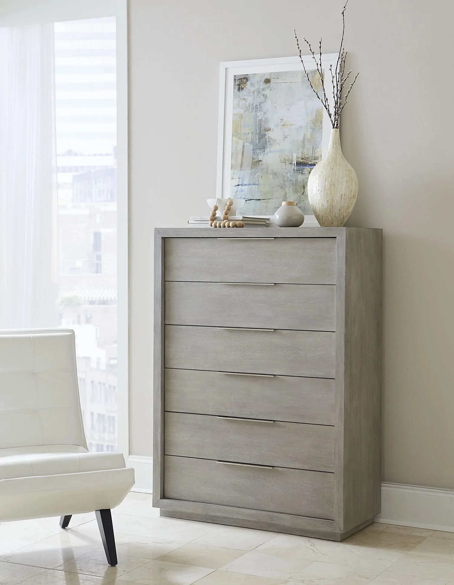 Modus Avant Grey Tall Chest - Image 2