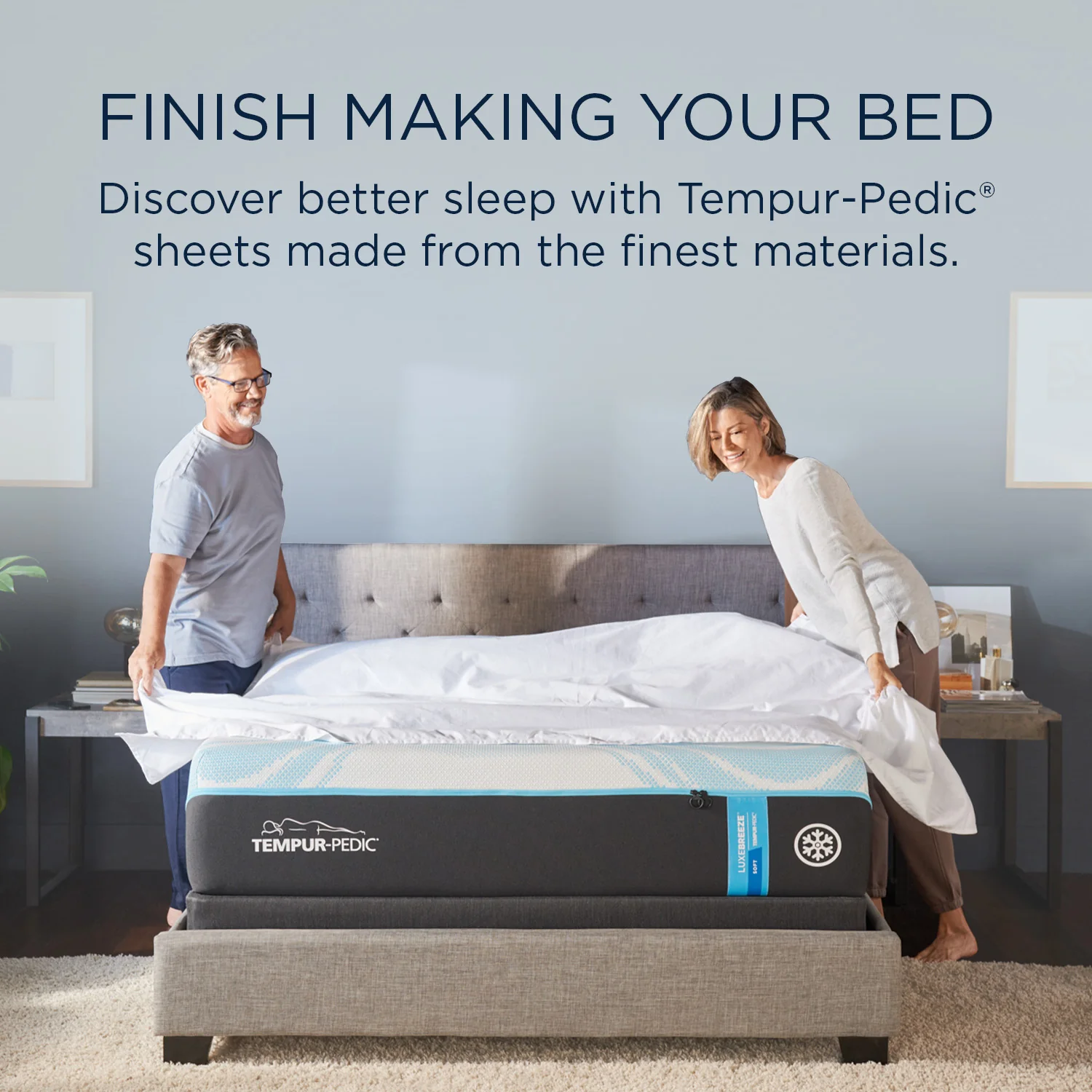 Tempur-ProAir Sheets Blue Azure - Image 11